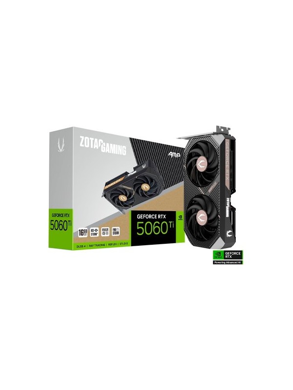 TARJETA GRaFICA ZOTAC RTX 5060TI 16GB AMP GDDR7