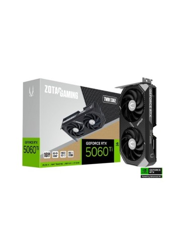 TARJETA GRaFICA ZOTAC RTX 5060TI 16GB TWIN EDGE GDDR7